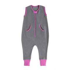 baby deedee Sleep Kicker Sleep Sack with Feet, Slate, 2-4T