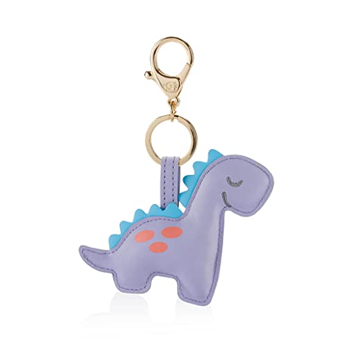 Itzy Ritzy Puffy Diaper Bag Charm, Lilac Dino
