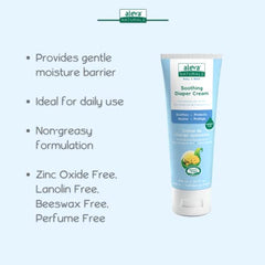 Aleva Naturals Soothing Baby Diaper Cream Combo Pack for Newborn and Toddlers, Fragrance-Free, Organic Shea Butter, Aloe Vera, Calendula Extracts Sensitive Skin Friendly - 100ml X 2, White (37877)