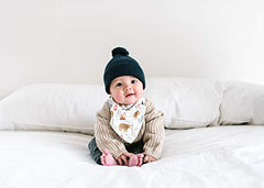 Copper Pearl Baby Bandana Drool Bibs for Drooling and Teething 4 Pack Gift Set "Lumberjack"