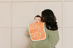 Copper Pearl Baby Burp Cloth Large 21''x10'' Size Premium Absorbent Triple Layer 3-Pack Gift Set"Maui", 245 grams (MU-O7XW-3SLC)