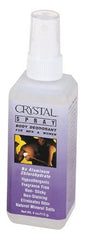 Crystal Mineral Deodorant Spray, 118 mL – Aluminum-Free Body Spray, 24-Hour Odour Protection, Non-Sticky, Unscented, Vegan & Cruelty-Free