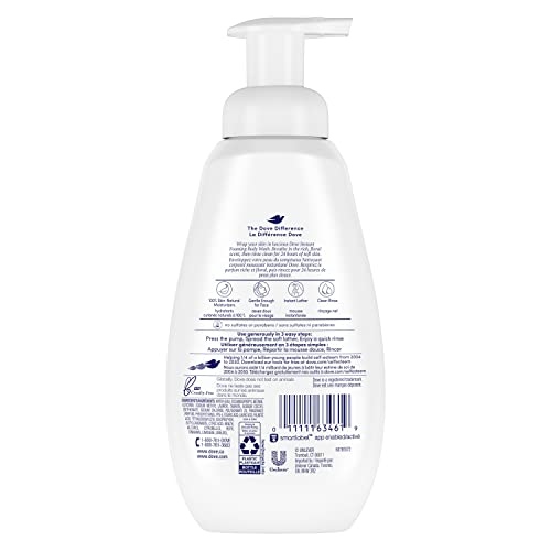 Dove Shower Foam, Deep Moisture, 13.5 oz