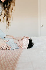 Copper Pearl Baby Stretchy Soft Knit Headband Bow Star