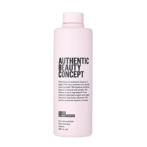 Authentic Beauty Concept Glow Conditioner, Color Treated Hair, Hydrates Color-Treated Hair, Vegan and Cruelty Free, Silicone Free, 250mL