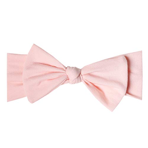 Copper Pearl Baby Stretchy Soft Knit Headband Blush, pink