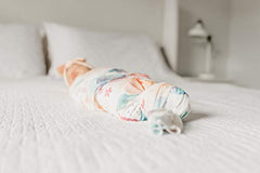 Copper Pearl Bloom Swaddle Blanket