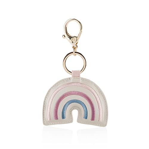 ITZY RITZY Puffy Diaper Bag Charm, Pink Rainbow