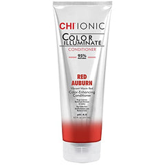 CHI Color Illuminate Conditioner, Helps Maintain Fresh Color In Natural & Color-Treated Hair, Sulfate, Paraben, & Cruelty-Free, Red Auburn, 8.5 Oz