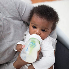 Dr. Brown’s Natural Flow Anti-Colic Options+ Wide-Neck Baby Bottles 5 oz/150 mL, with Level 1 Slow Flow Nipple, 4 Pack, 0m+