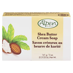 Alpen Secrets Shea Butter Moisturizing Soap (Pack of 4) Shea Butter 0.31 pounds