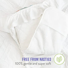 Bambino Mio, miosolo classic all-in-one cloth diaper, feather flight