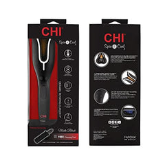 CHI Spin N Curl, Curling Iron For Healthy & Shiny Effortless Curls & Waves, Provides Preset Temperature Settings For Each Hair Texture, Onyx Black