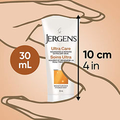 Jergens Ultra Care Moisturizer & Body Lotion Travel Size Multi Pack for Dry Skin (30 ML X 24 CT.)