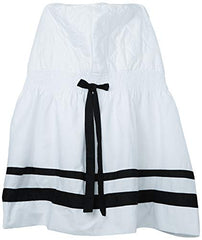 BabyDoll Bedding Modern Hotel Style II Bassinet Skirt, Black