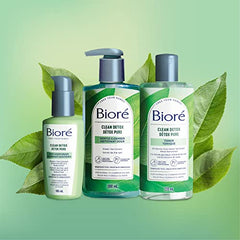 Biore Clean Detox Moisturizer, for Normal to Combination Skin, 100mL