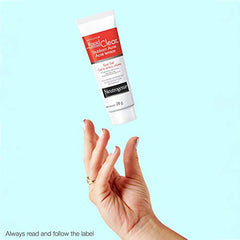 Neutrogena Rapid Clear Stubborn Acne Spot Treatment for Face with Maximum OTC Strength 5% Benzoyl Peroxide Medication – Reduces Severity & Size of Breakouts – 28g