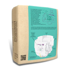 Bambo Nature Overnight Baby Diapers (Sizes 3 TO 6), Size 6, 20 Count
