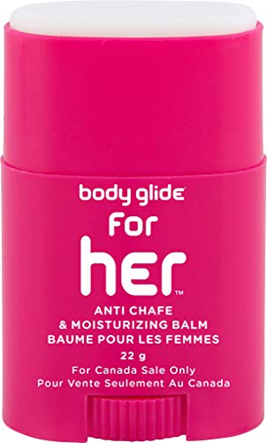Body Glide For Her Moisturizing Anti Chafe Balm Stick (for Canadian Sale Only), 22g