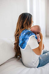 Copper Pearl Baby Burp Cloth Large 21''x10'' Size Premium Absorbent Triple Layer 3 Pack Gift Set "Galaxy" by Copper Pearl