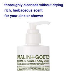 Malin + Goetz Hand and Body Wash, Cannabis, 8.5 Fl Oz