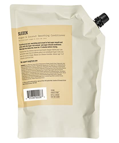 AG Care Sleeek Argan & Coconut Conditioner, 33.8 Fl Oz