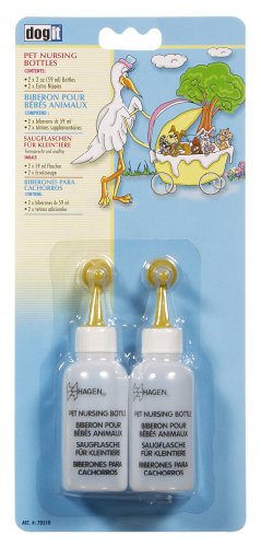 Dogit 2-OuncePet Nursing Bottles, 2-Count