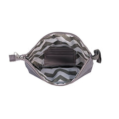 J.L. Childress Diaper Bag Organizer 5 Piece Set, Grey/Chevron