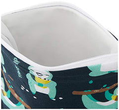 Itzy Ritzy Reusable Snack Bag & 7" x 7" BPA-Free Snack Bag is Food Safe, Washable and Ideal for Storing Snacks, Pacifiers, Electronics and Makeup in a Diaper Bag, Purse or Travel Bag, PhiliSLOTHical