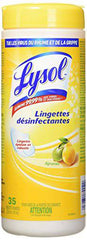 Lysol Disinfecting Surface Wipes, Citrus, 35 Wipes, Disinfectant, Cleaning, Sanitizing - Zecoya