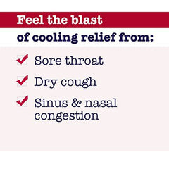 Buckley's Lozenges for Cough and Congestion Relief, 18 Count, Cherry Flavour Cough Drops (Packaging May Vary)