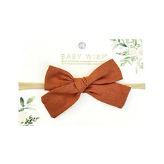 Baby Wisp - Headband - Victoria Bow - Ginger - Baby, Infant, Hair Accessory