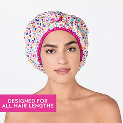 Betty Dain 5235 Stylish Design Mold Resistant Shower Cap, 1-Count, 2.08-Ounce