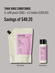 AG Care Thikk Rinse Volumizing Conditioner, 33.8 Fl Oz