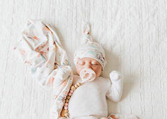 Copper Pearl Large Premium Knit Baby Swaddle Receiving Blanket"Enchanted" by Copper Pearl