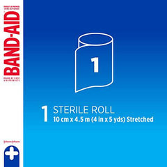 Johnson's Red Cross Brand Hospital Grade Rolled Kling Gauze Bandage, 10 cm