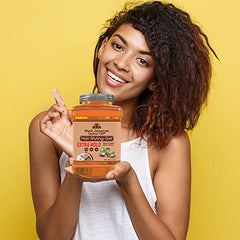 OKAY black jamaican hair styling gel, extra hold 50oz