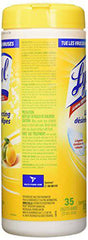 Lysol Disinfecting Surface Wipes, Citrus, 35 Wipes, Disinfectant, Cleaning, Sanitizing - Zecoya