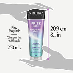 John Frieda Frizz Ease Weightless Wonder Shampoo for Hair Frizz Control (250 mL)
