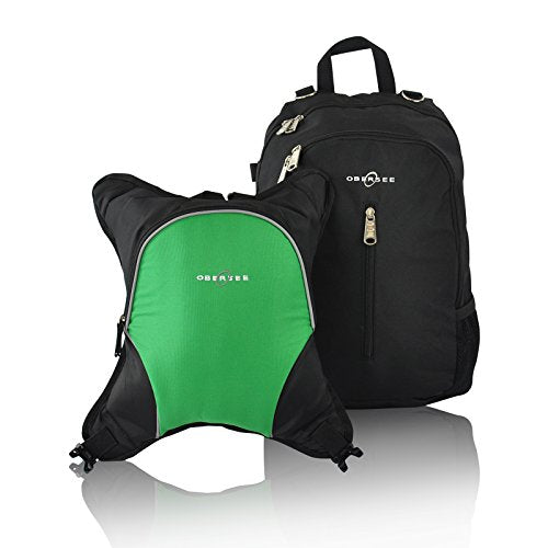 Obersee Rio Diaper Bag Backpack with Detachable Cooler