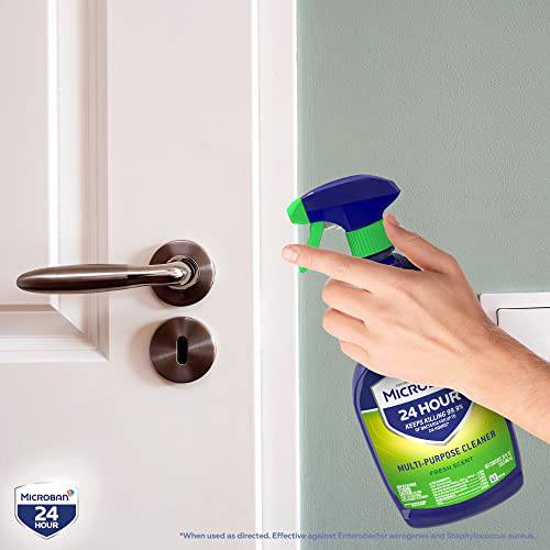 Microban 24 Hour Multi-Purpose Cleaner and Disinfectant Spray - Zecoya