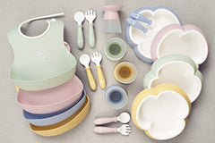 BABYBJÖRN Baby Dinner Set, Powder Yellow
