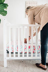 Copper Pearl Premium Fitted Knit Crib Sheet/Toddler Sheet"June"
