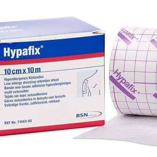 Hypafix Self Adhesive Dressing Retention Tape (10cm X 10 Meter) Stretchable Non-Woven tape 1 count