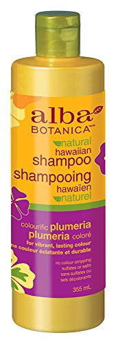 alba Bontanica Alba: Hawaiian Shampoo Colorific plumeria 12 Fl Oz, 12 ounces