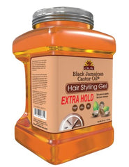 OKAY black jamaican hair styling gel, extra hold 50oz
