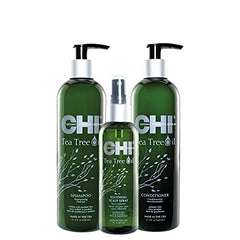 CHI Tea Tree Oil Soothing Scalp Spray, Moisturizing Spray For Relieving Irritation & Itching, Sulfate, Paraben, & Cruelty-Free, 3 Oz