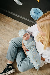 Copper Pearl Large Premium Knit Baby Swaddle Receiving Blanket Neil