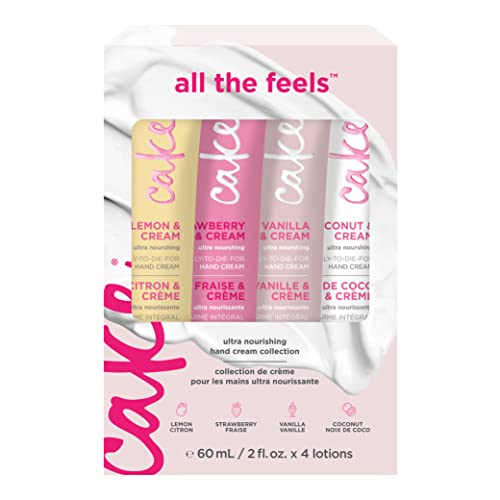 Delectable by Cake Beauty Assorted Ultra Nourishing Hand Cream Set (Set of 4)