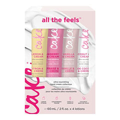 Delectable by Cake Beauty Assorted Ultra Nourishing Hand Cream Set (Set of 4)